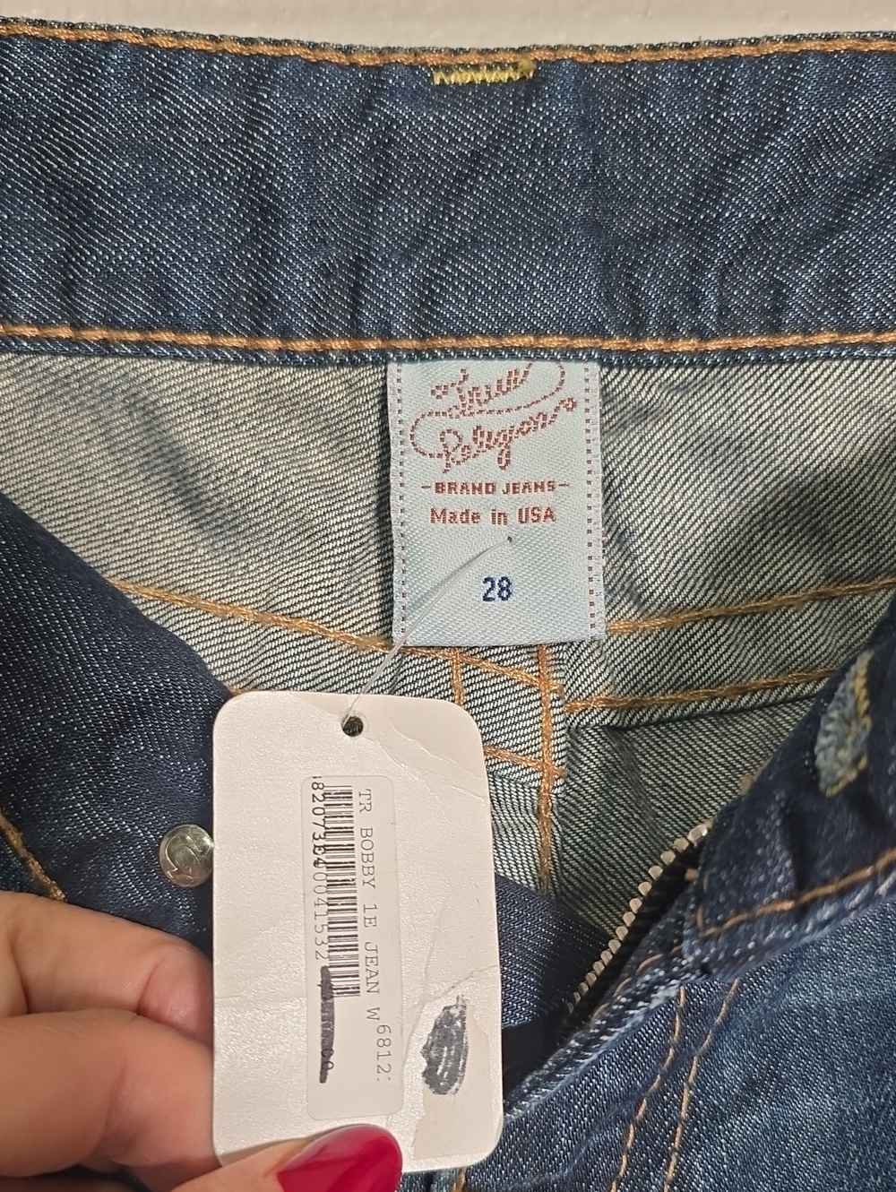 NWT Vintage Y2K True Religion Bobby Jeans - Gem